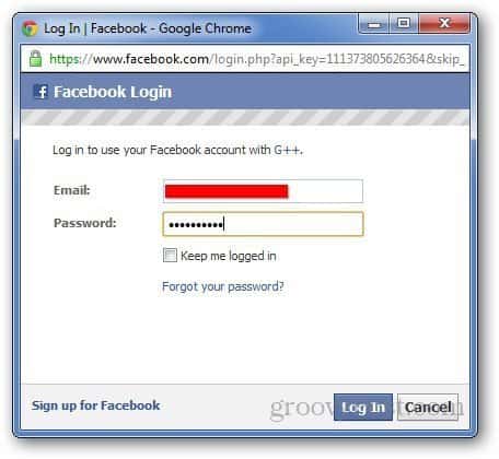 Integrate Facebook and Twitter in Google  - 67