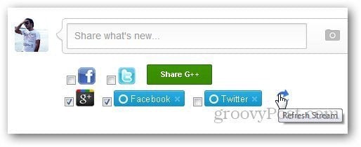 Integrate Facebook and Twitter in Google  - 80