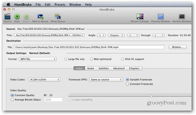 iConvert Video Files for Mac OS X and iDevices - 54