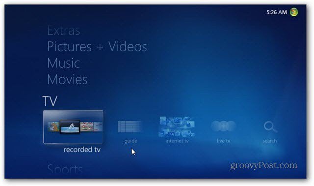 Record Live TV with Windows Media Center - 32