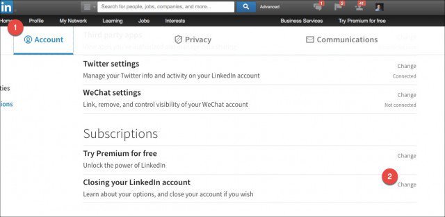 account linkedin delete close deletion linked want permanently whichever reason ask why