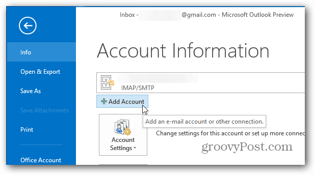 How To Add Gmail to Outlook 2013 Using IMAP - 83