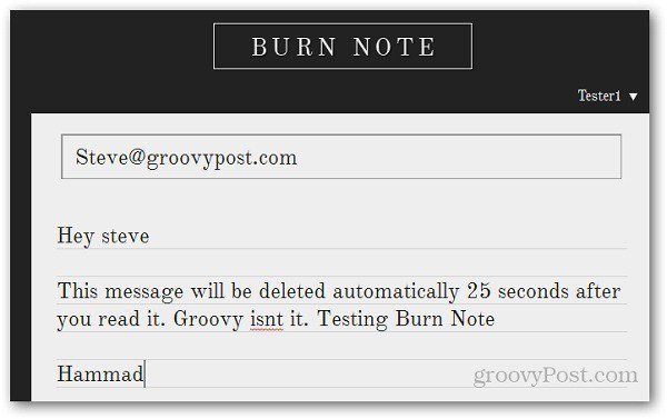Burn Note Allows Users to Create Self Destructing Notes Online - 72