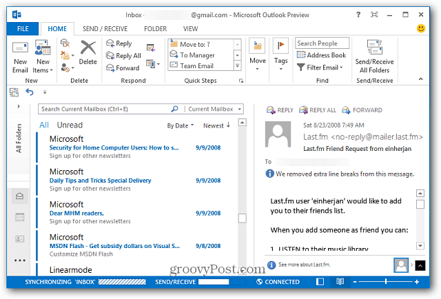 How To Add Gmail to Outlook 2013 Using IMAP - 97