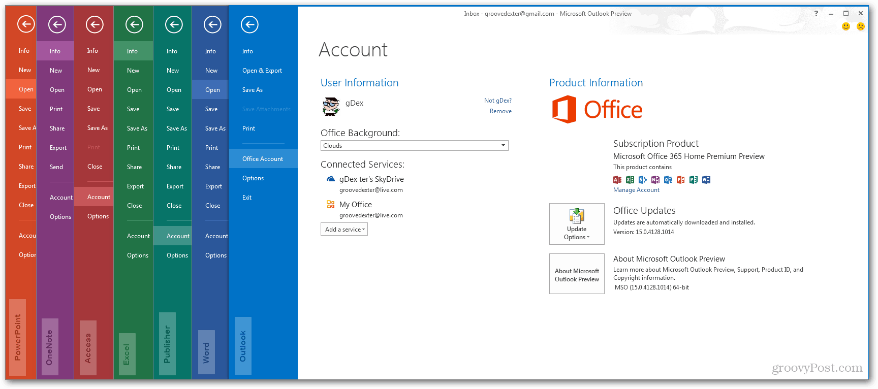 How to Change the Office 2013 Background Theme