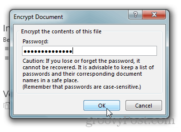 How To Password Protect and Encrypt Office Documents - 29