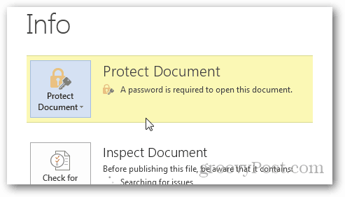 How To Password Protect and Encrypt Office Documents - 16