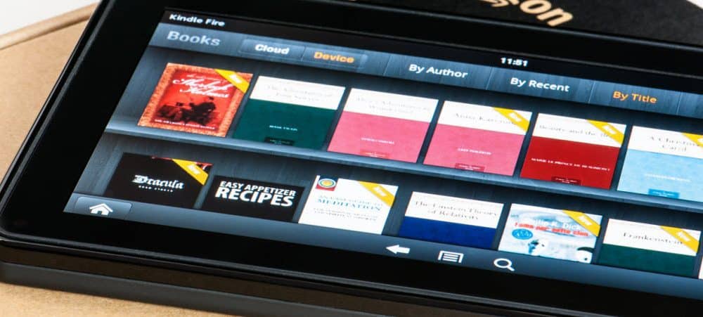 Change the Kindle Fire HD Search from Bing to Google