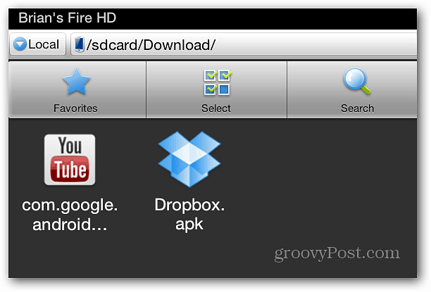 How To Install YouTube on Kindle Fire HD   groovyPost - 12