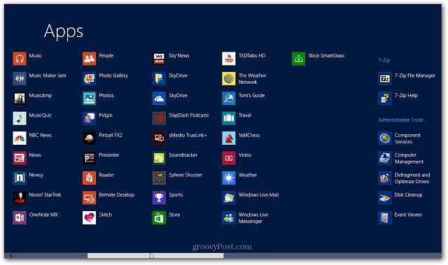 Find All Apps Installed On Windows 8 Updated For 8 1 Grovetech