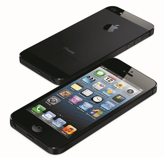 iphone 5 vs 5s black front