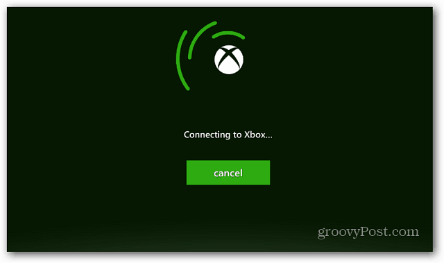 Connecting to Xbox