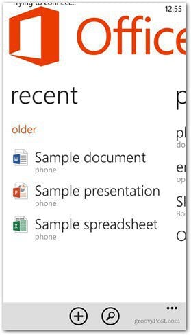 WP 8 Switch to task