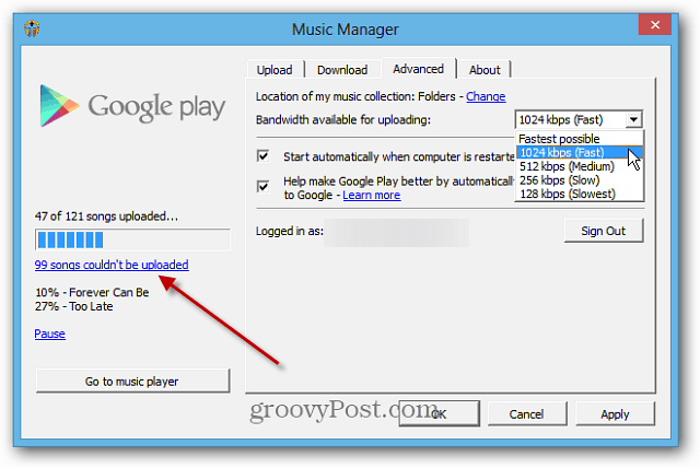How To Use Google Music Scan and Match Service - 22