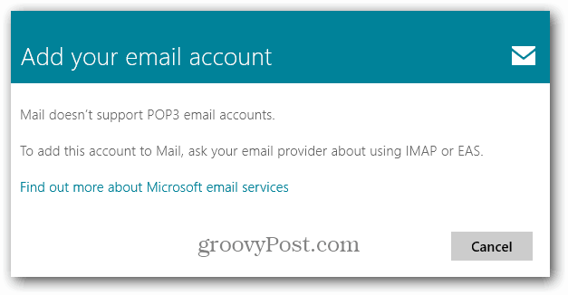 How To Use POP Email with Windows 8 Mail Using Outlook com - 67