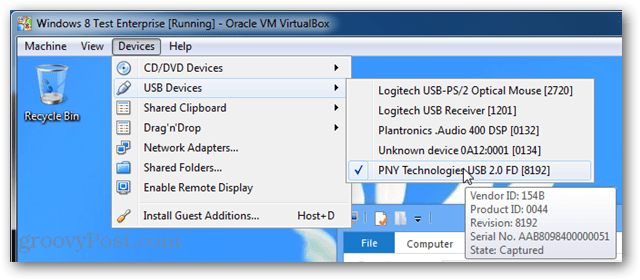 How to Mount Physical USB Devices in a VirtualBox