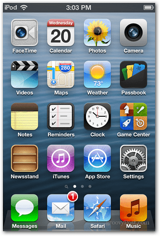 Reset the iPhone or iPad Home Screen Icons and Folders - 26