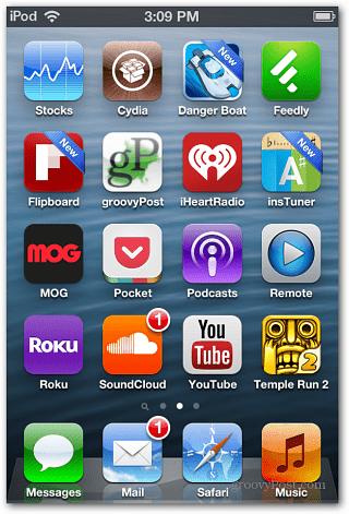 Reset the iPhone or iPad Home Screen Icons and Folders - 93