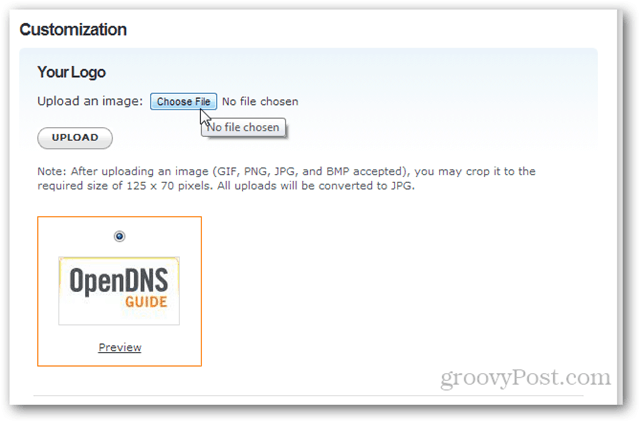 Display a Custom Message and Logo with OpenDNS and Change Network Admin Email - 24