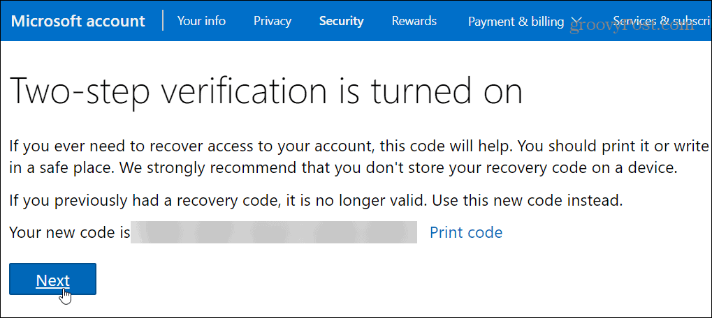 How to Enable Two Factor Authentication  2FA  on Your Microsoft Account - 84
