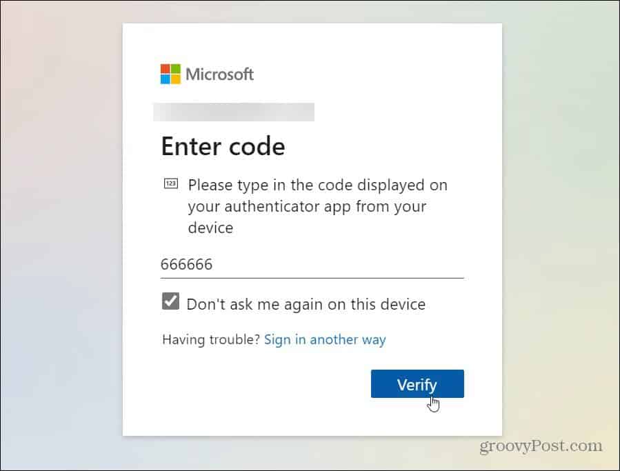 How to Enable Two Factor Authentication  2FA  on Your Microsoft Account - 80
