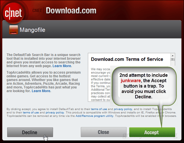 CNET Joins the Dark Side  its Download com Attempts to Fill Your Computer With Crapware - 22