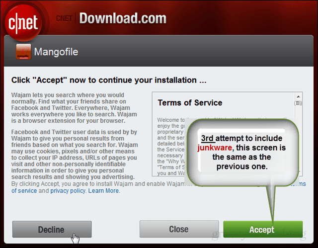 CNET Joins the Dark Side  its Download com Attempts to Fill Your Computer With Crapware - 49