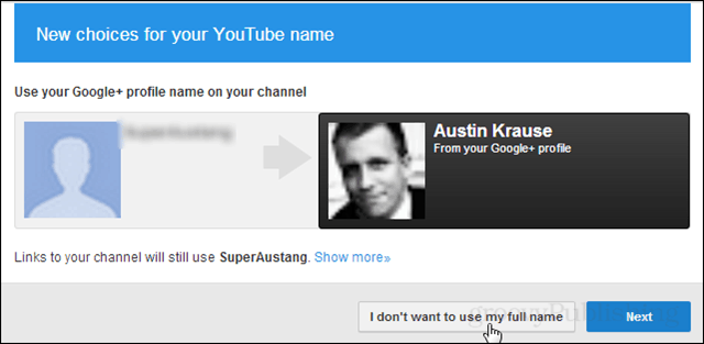 How to Prevent Google from Asking for your Real Name on YouTube - 79