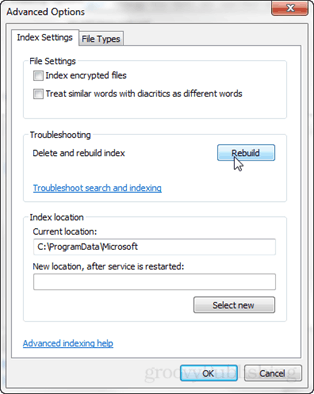 How to Rebuild the Outlook 2013 Search Index - 9