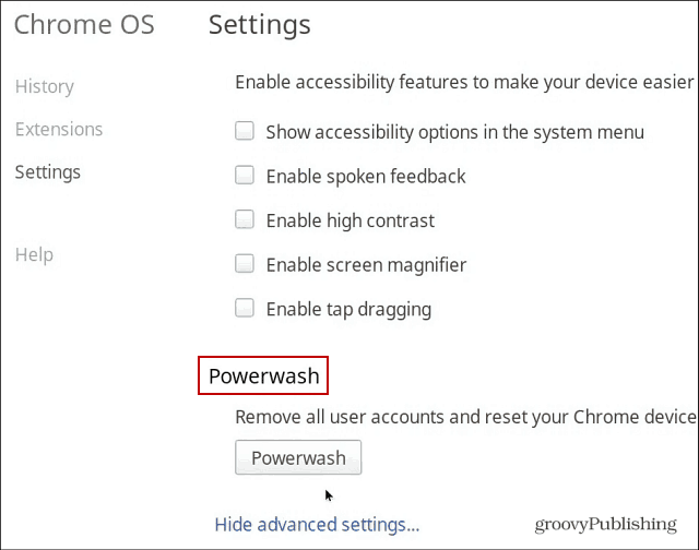 How To Reset a Chromebook to Default Factory Settings  Updated  - 20