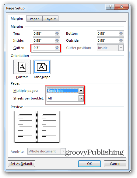 How To Create Booklets Using Microsoft Word 2013 - 76