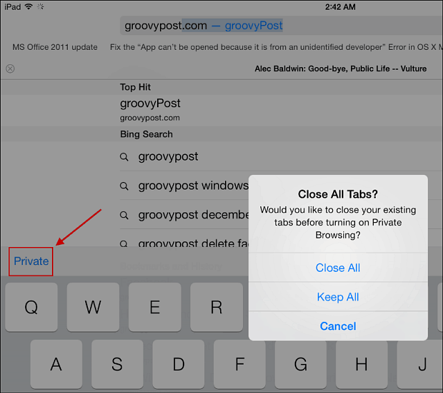 iOS 7 Tip  Use Safari s Private Browsing - 20