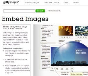 Getty Images Launches Embed Allowing Free Use of its World Famous Imagery - 93
