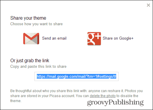 How To Share Your Gmail Custom Theme - 93