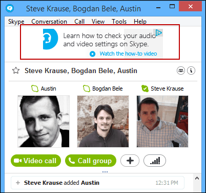 How to Remove Skype Banner Ads on Windows - 76