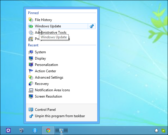 How to Pin Control Panel to Windows 10 Taskbar - 81