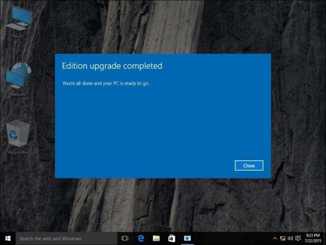 windows 10 pro oem upgrade key