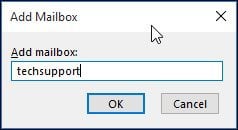 name mailbox outlook