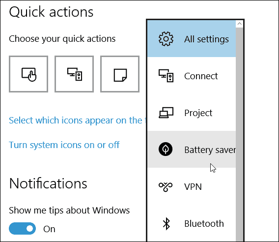 How to Configure and Use Windows 10 Action Center - 53