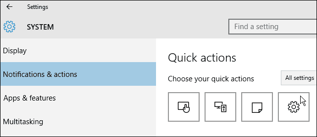 How to Configure and Use Windows 10 Action Center - 14