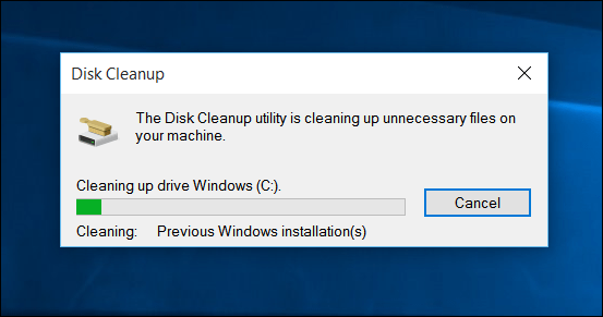 Post Windows 10 Upgrade  Delete Windows old to Reclaim Disk Space - 79