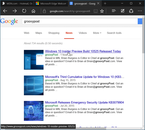 Change Microsoft Edge Default Search Engine in Windows 10 - 58