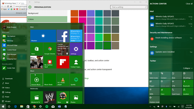 A Look at the New Color Options Coming to Windows 10 - 64