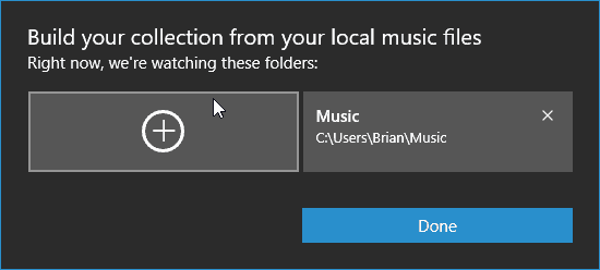 Windows 10 Tip  Add Your Music Collection to Groove Music - 98