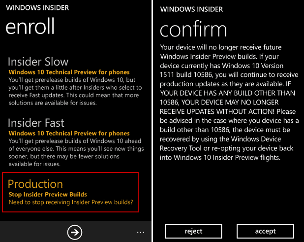Microsoft Lets Windows 10 Mobile Insiders Install Firmware Updates - 84