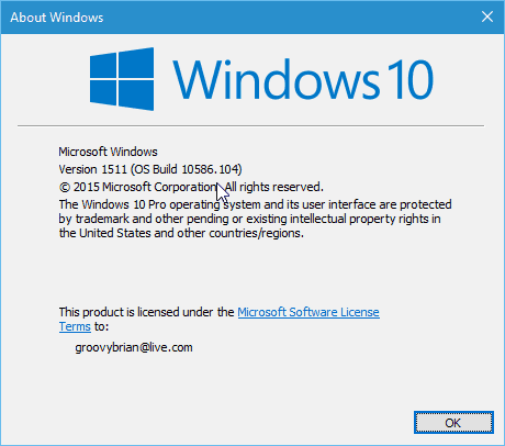 Windows 10 Cumulative Update KB3135173 Build 10586 104 Available Now - 97