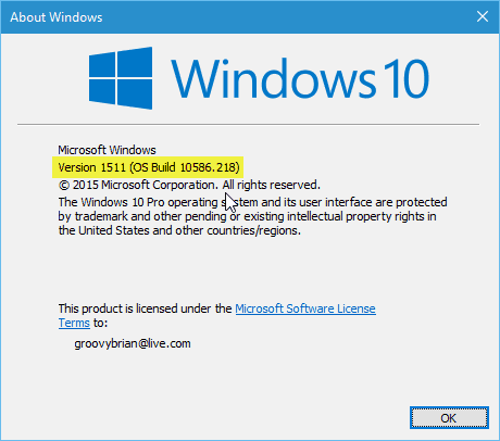Windows 10 Update KB3147458 Build 10586 218 Available Now - 19