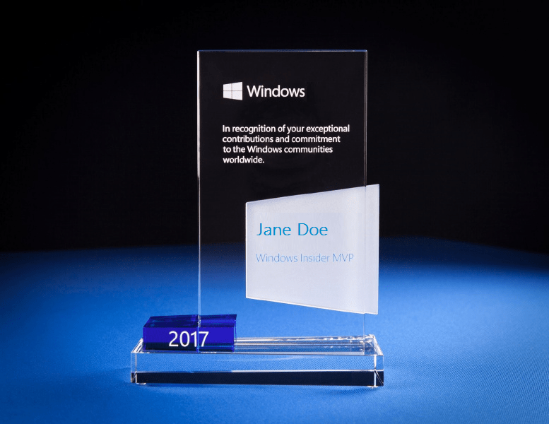 Microsoft Launches New Windows Insider MVP Award Program