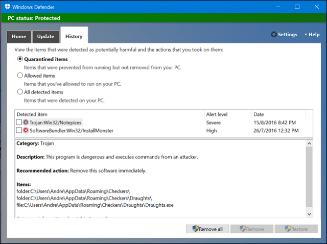 Tutorial  Using Windows Defender   Update Definitions and Scan for Viruses - 35