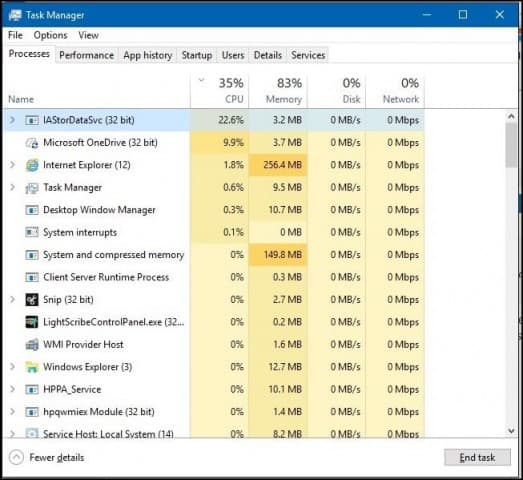 Stop Revving Your CPU Constantly in Windows 10